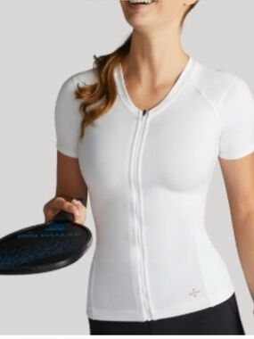 Tommie Copper White Full Back Support Shirt small